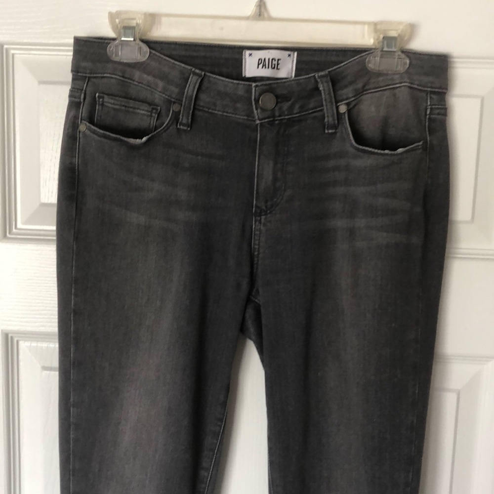 Paige Denim Grey Verdugo Ultra Skinny Jean Size 29